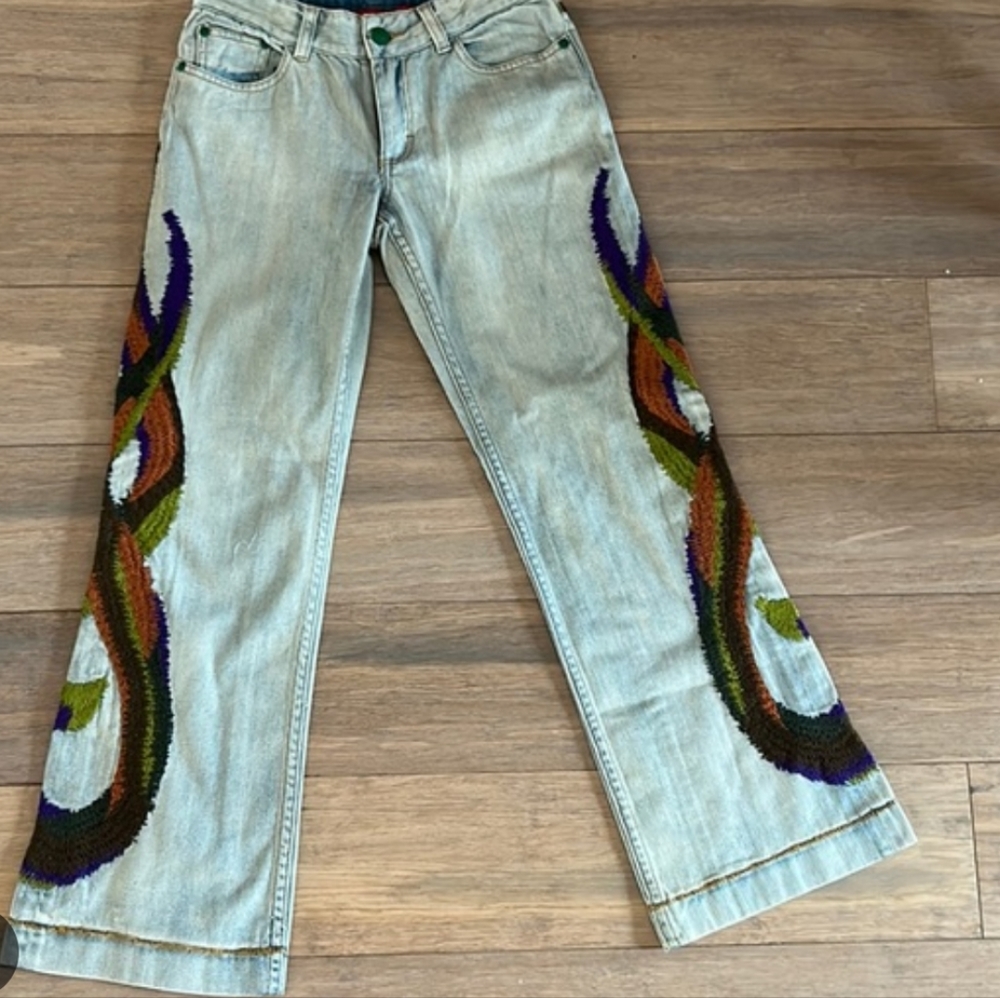 New Oilily epic embroidery Jeans